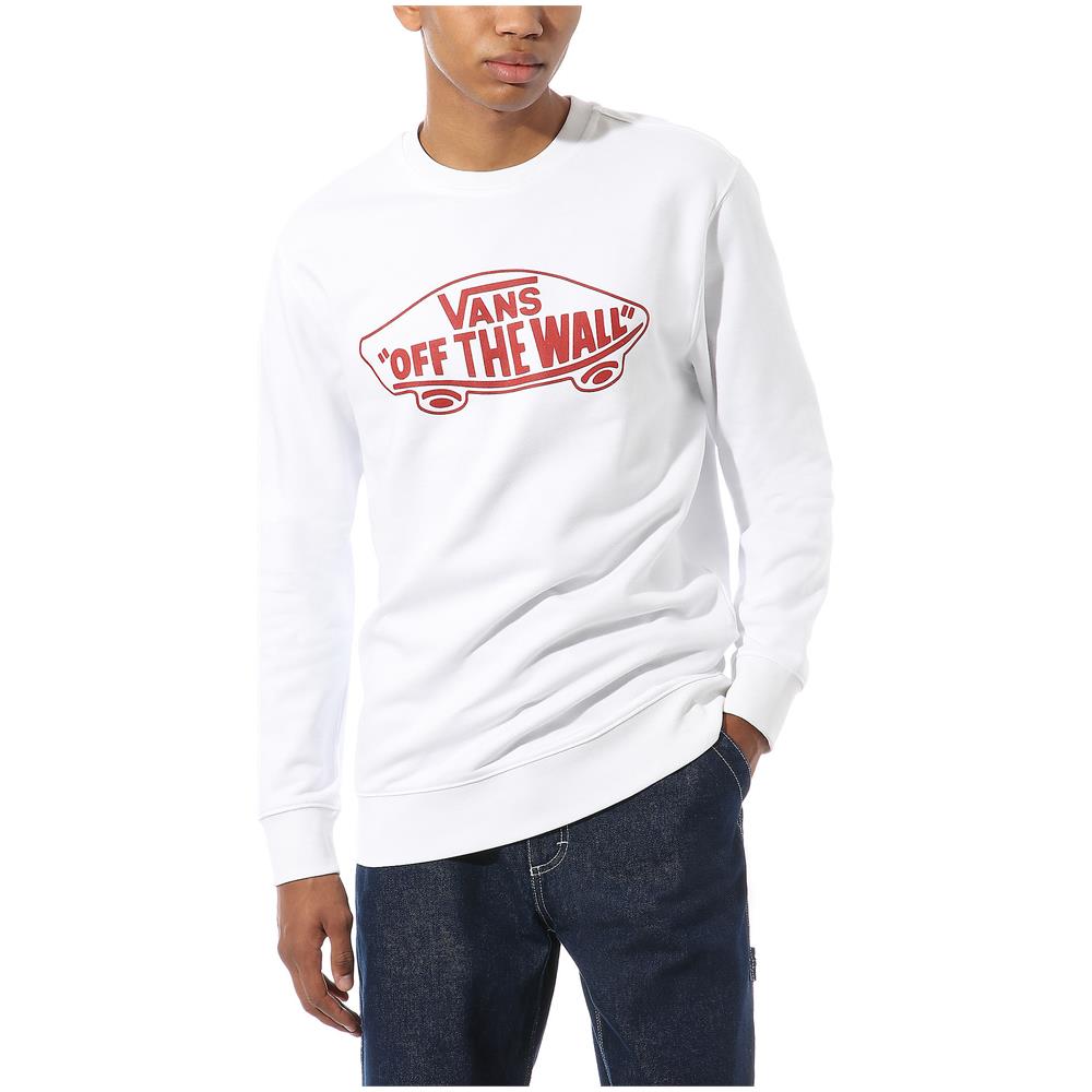 Felpa Da Uomo Girocollo Otw Ii Bianca Taglia Xs Codice Vn0a45cmwht - Foto 1