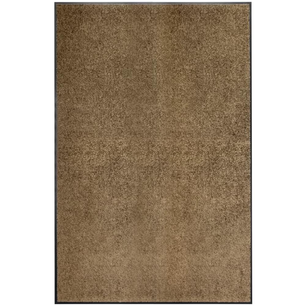 Zerbino Lavabile Marrone 120x180 cm - Foto 1