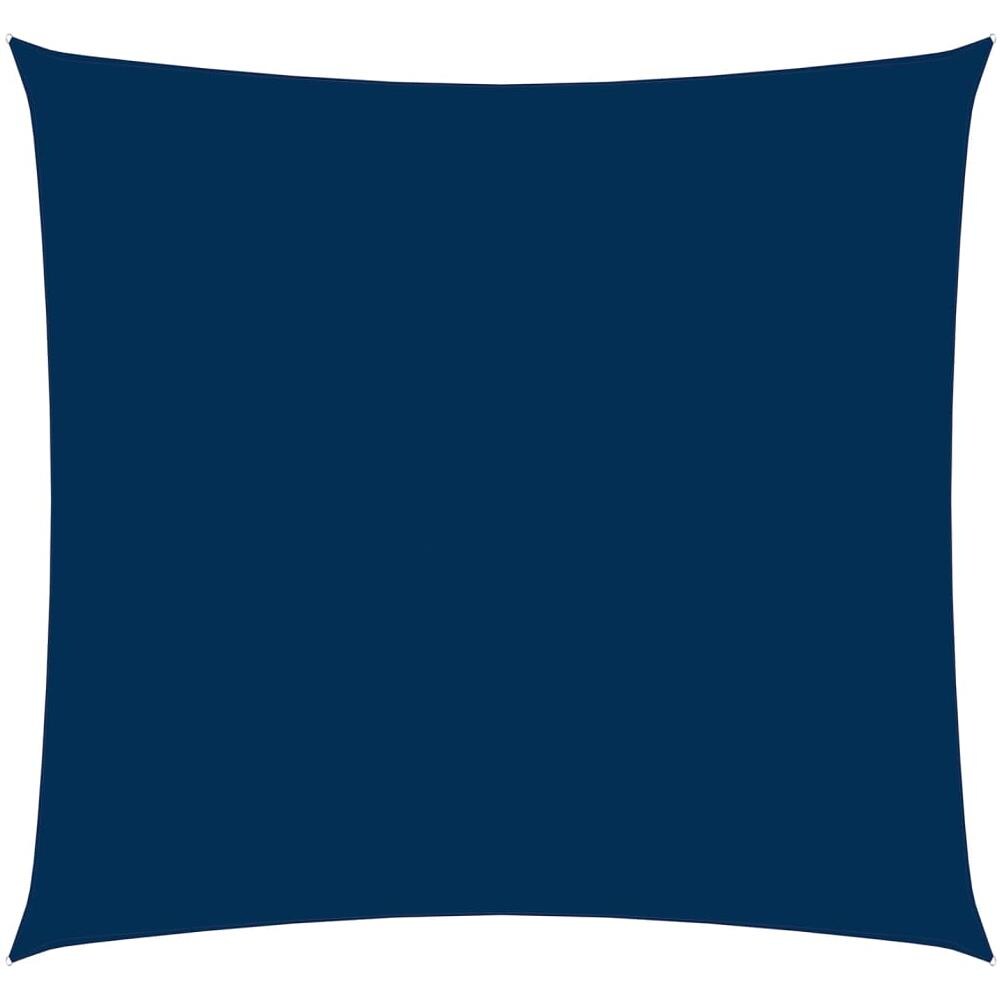 Vela Parasole in Tela Oxford Quadrata 3,6x3,6 m Blu - Foto 1