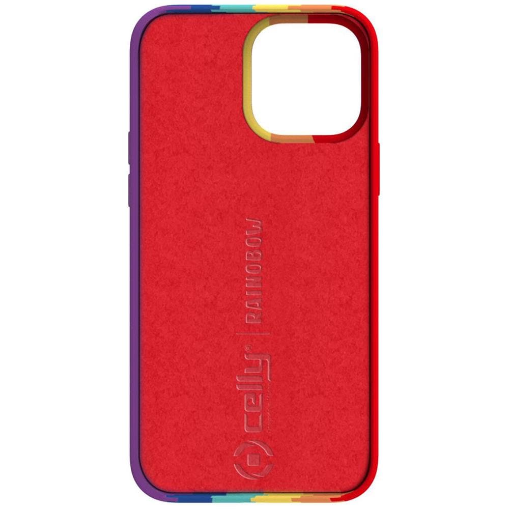 Custodia In Silicone Solido Arcobaleno Per Iphone 13 Pro - Foto 2