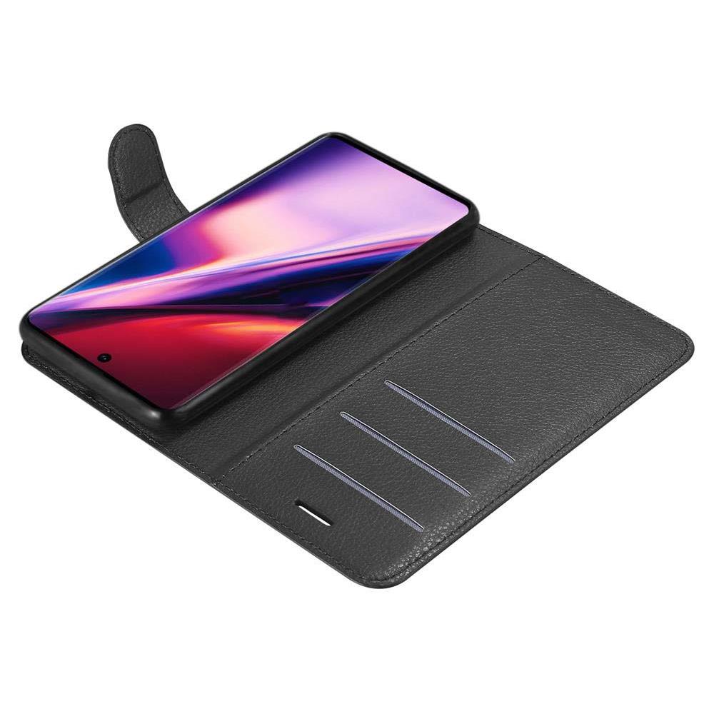 Custodia Compatibile Con Samsung Galaxy Note 10 In Nero Carbone - Coperchio Protettiva Con Chiusura Magnetica, Funzione Stand E Tasca Per Le Carte - Foto 8