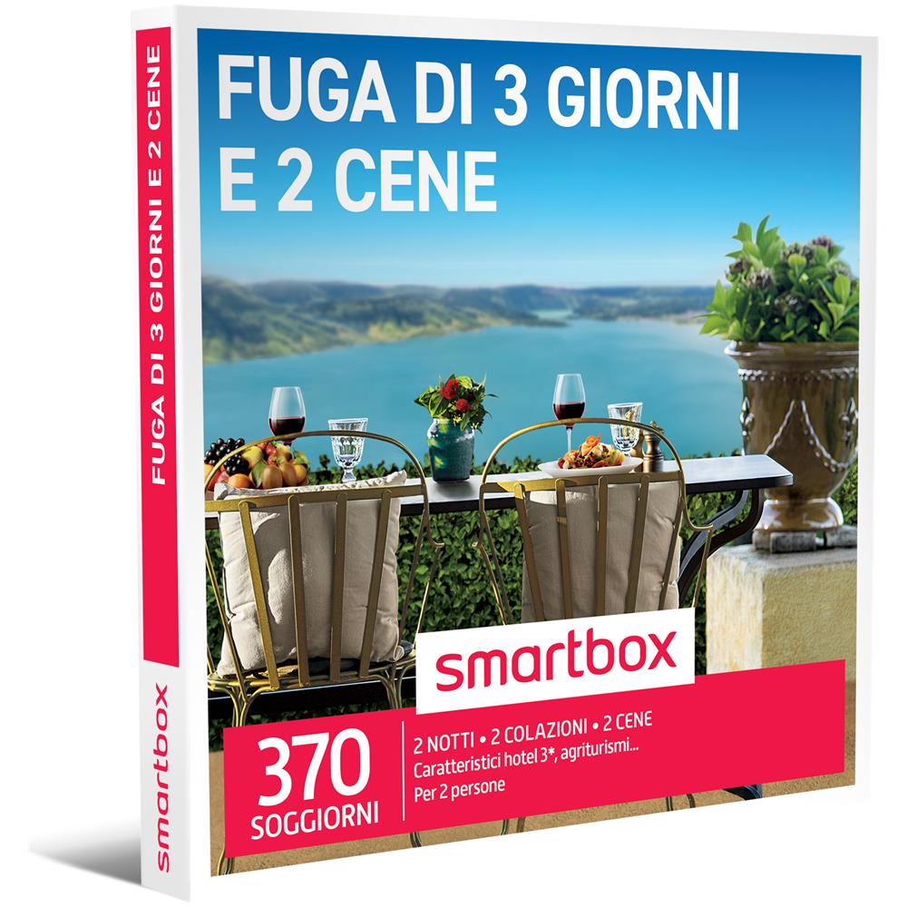 Cofanetto Regalo Coppia - Fuga Di 3 Giorni E 2 Cene - Idee Regalo Originale - Foto 1
