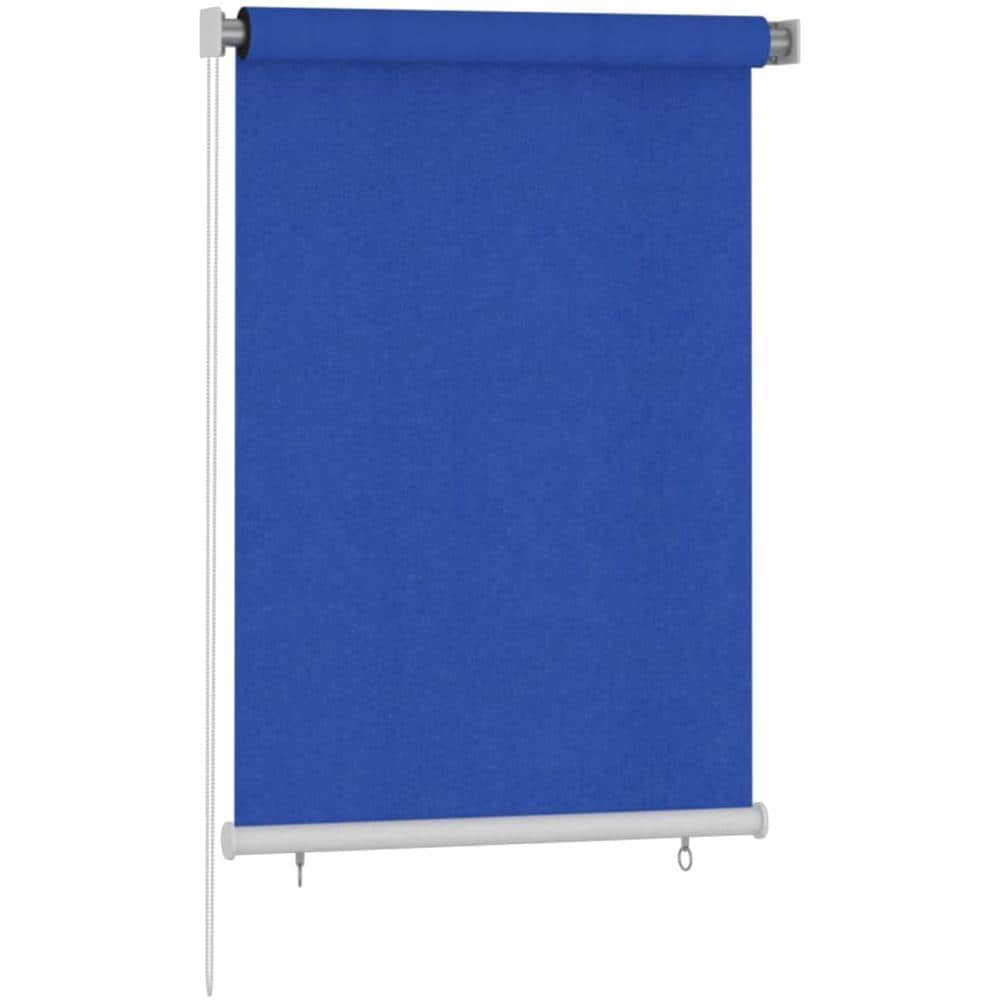 Tenda A Rullo Per Esterni 100x140 Cm Blu Hdpe - Foto 2