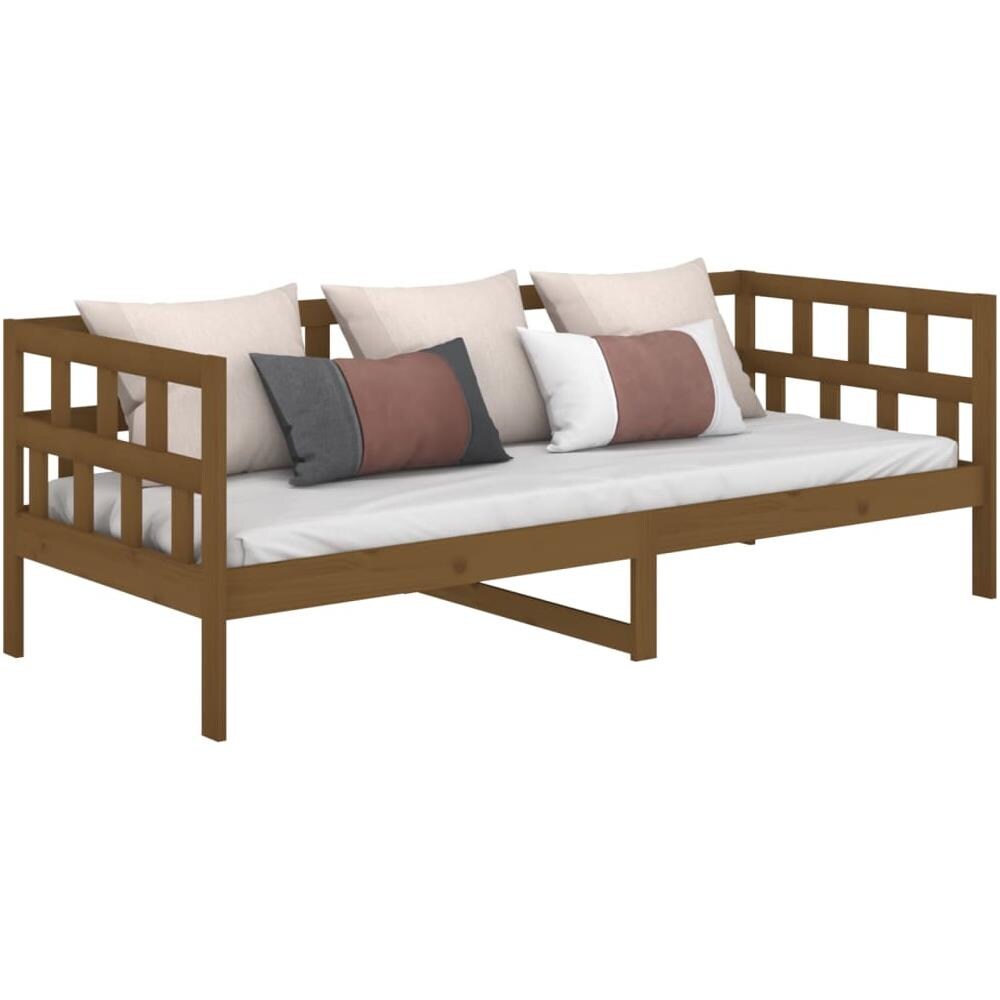 Dormeuse In Legno Massello Di Pino Miele 80x200 Cm - Foto 3