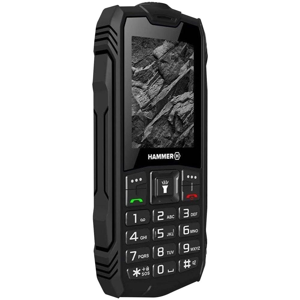Telefono Infrangibile Hammer Rock Waterproof Ip68 Autonomia Elevata Nero - Foto 1