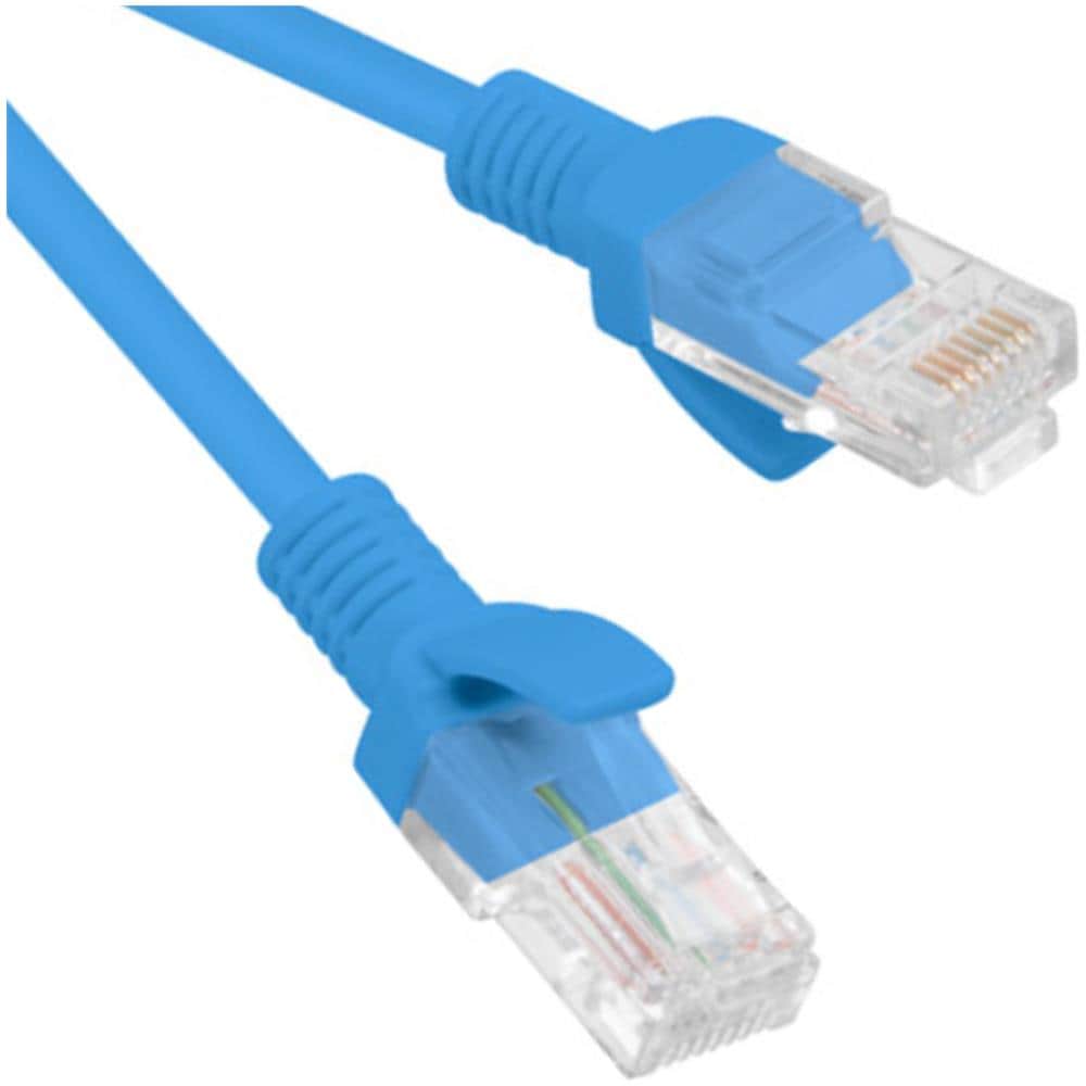 Cavo Di Rete Ethernet Utp Cat. 6 Blu 50cm - Foto 1
