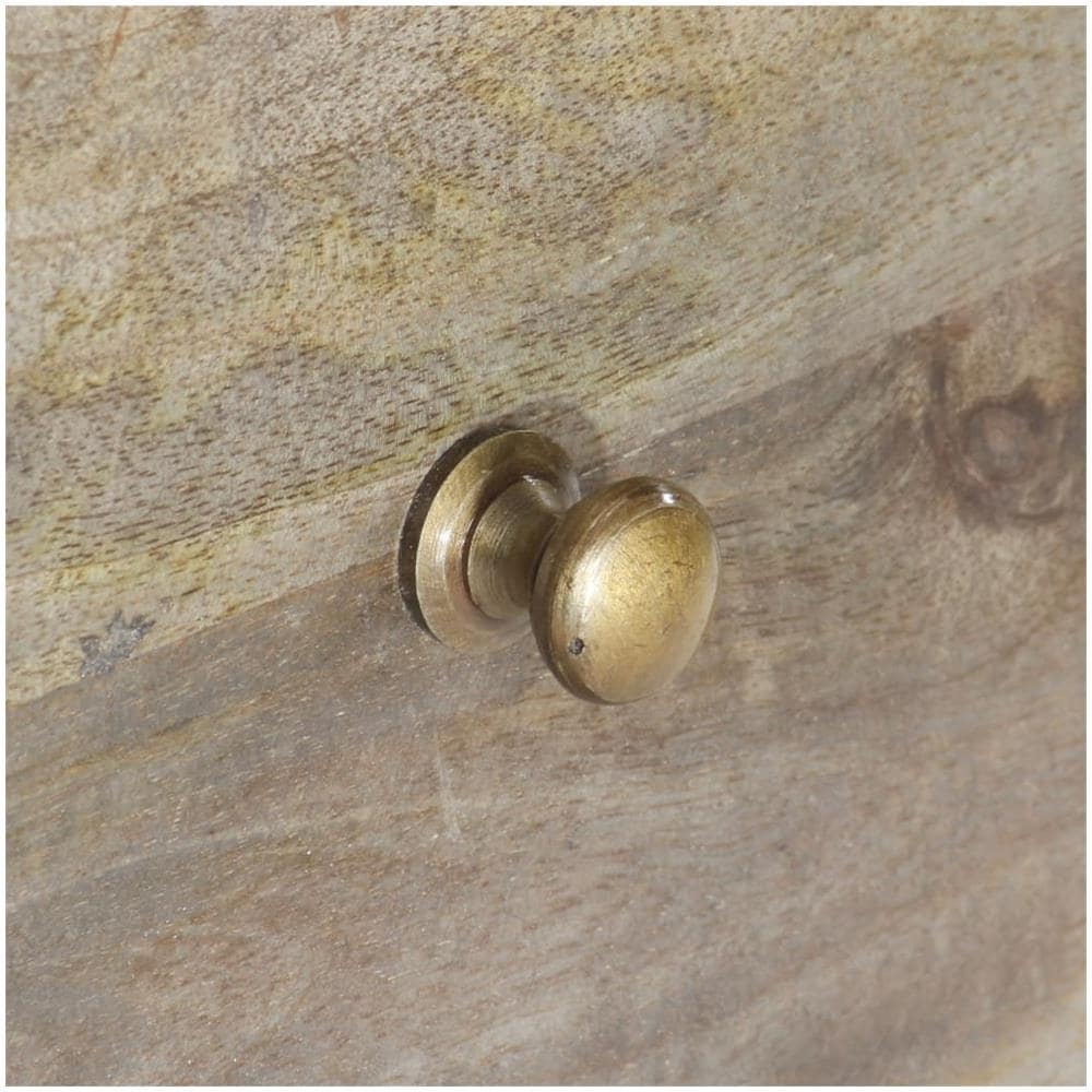 Mobile Porta TV 100x30x55 cm in Legno Massello di Mango - Foto 3