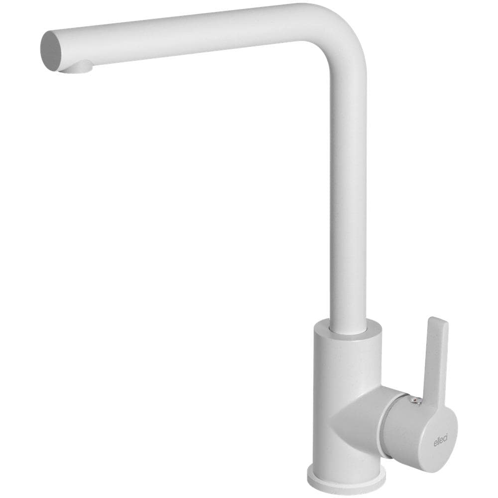Miscelatore Cucina Monocomando MGKS0168 Con Canna Alta Materiale Granitek Colore Bianco - Foto 1