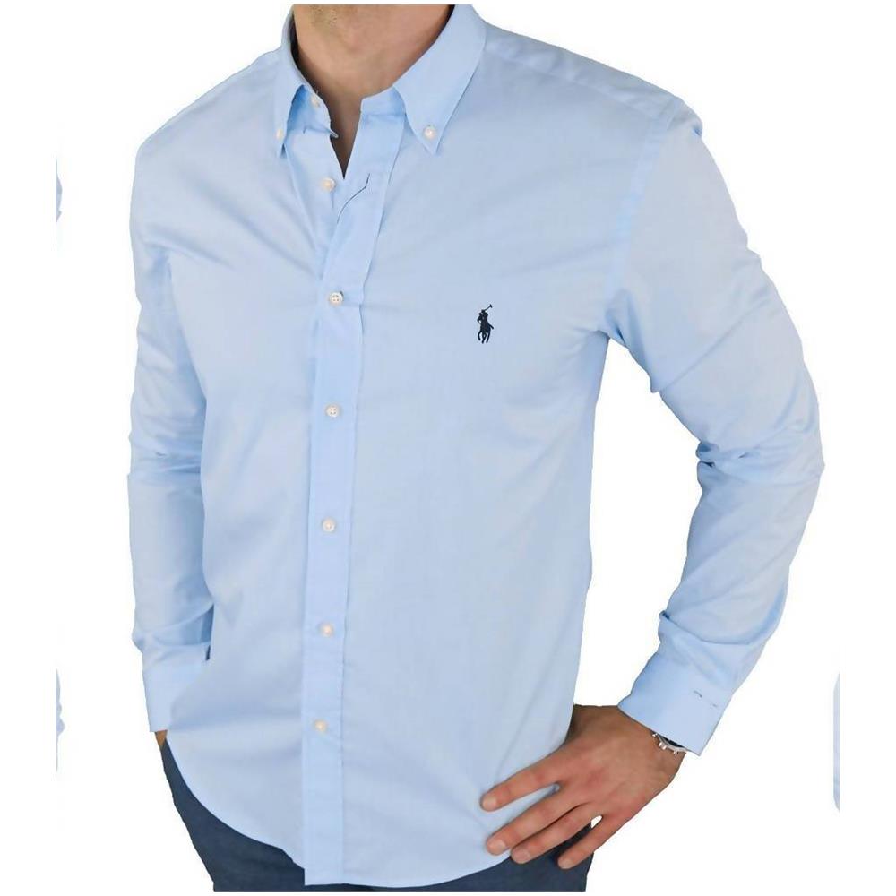 Camicia Uomo Leggera In Piqué Bianco - Foto 5