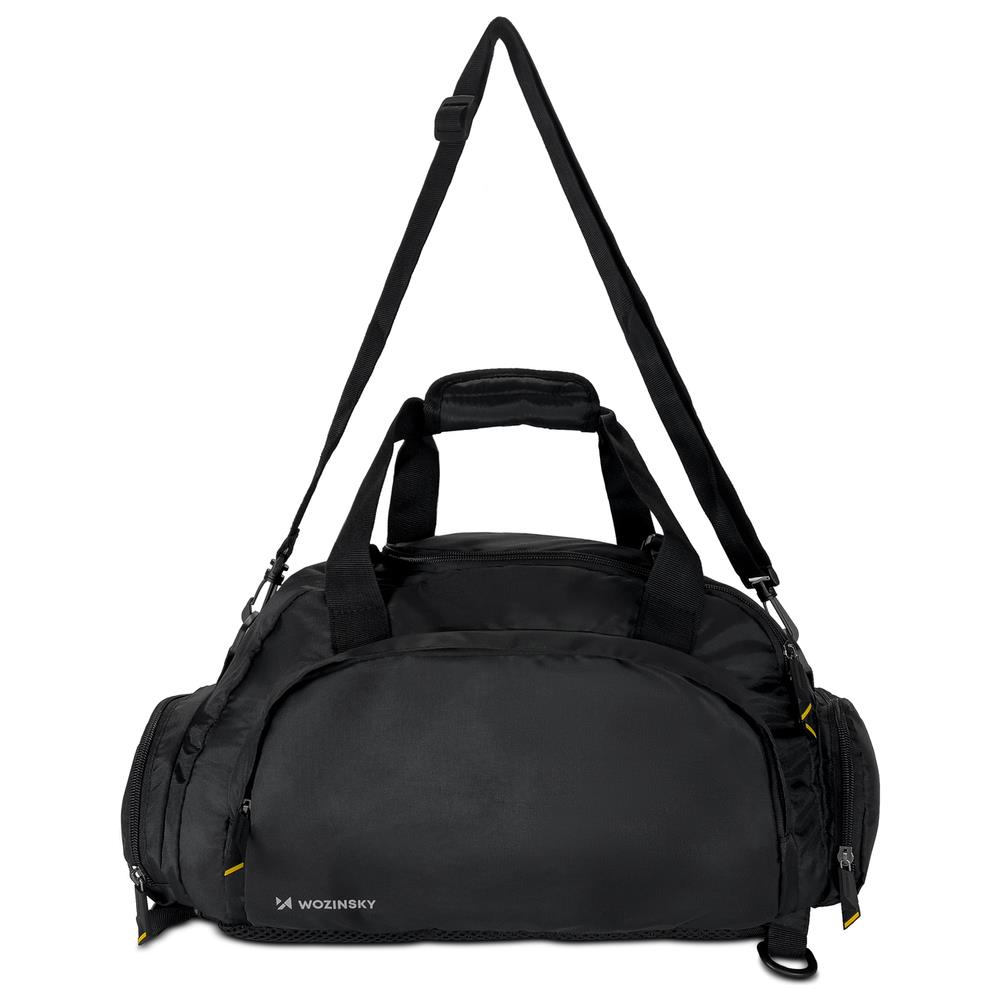 Borsa Sportiva Zaino Borsa Bagaglio A Mano 40x20x25 Cm Per Aereo Nero (wsb-b01)  - Foto 2