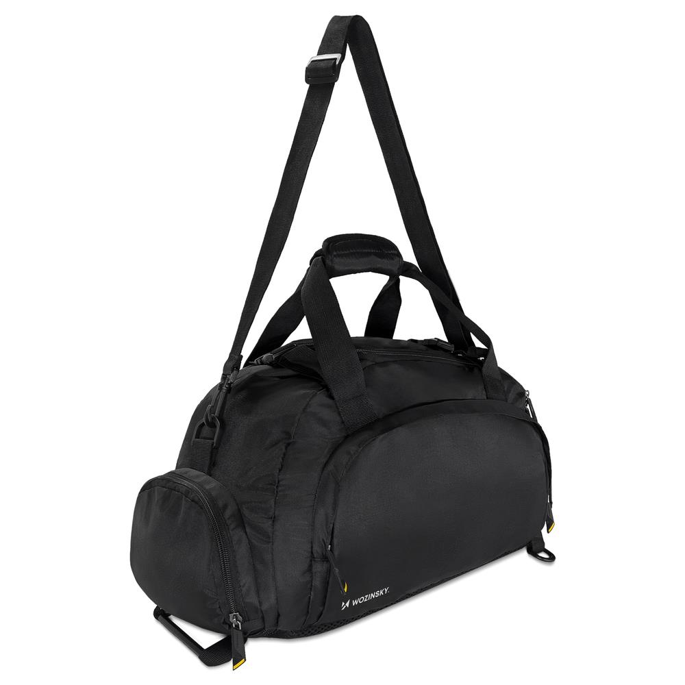 Borsa Sportiva Zaino Borsa Bagaglio A Mano 40x20x25 Cm Per Aereo Nero (wsb-b01)  - Foto 1