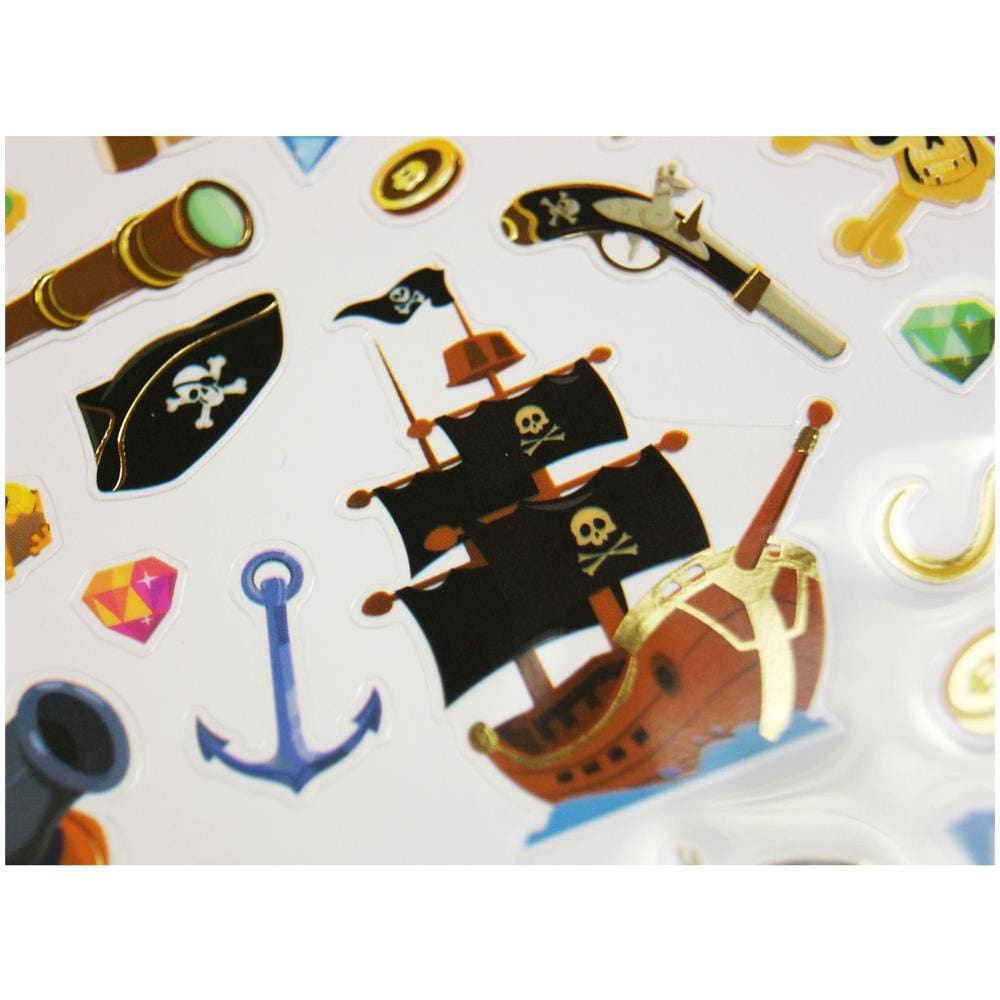 Adesivi - Squadra Dei Pirati - Placcati Oro - Foto 1