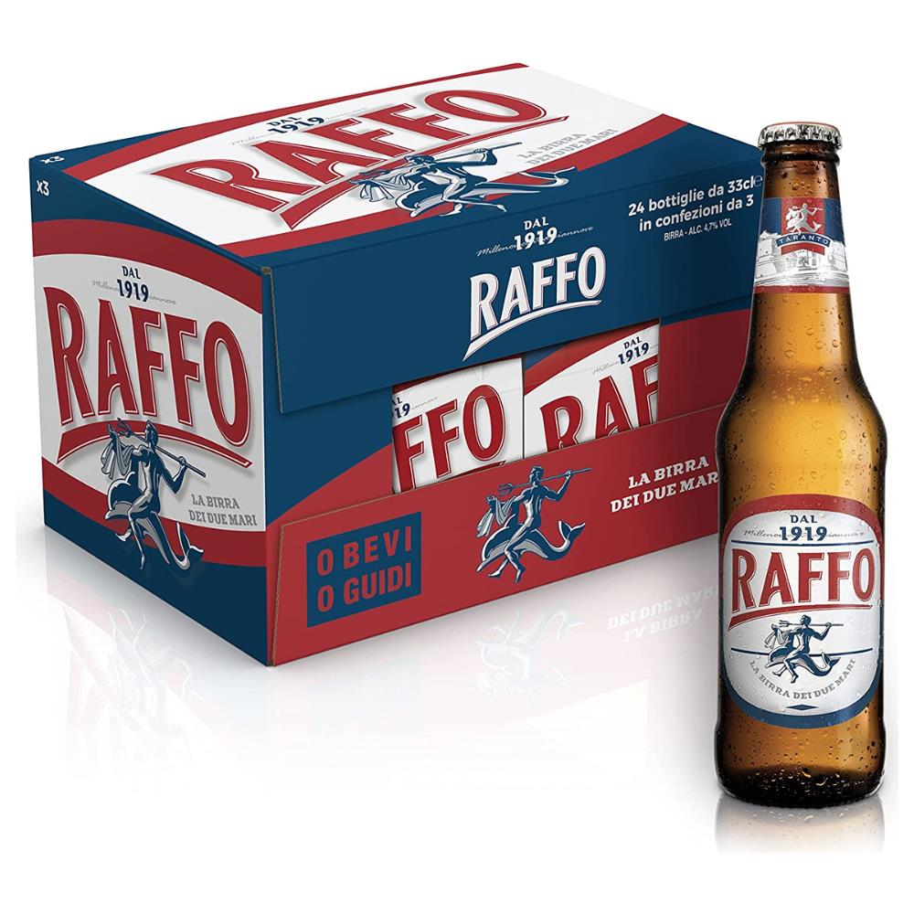 Birra Raffo Box Da Cl 33 X 24 Pezzi Birra Italiana - Foto 1
