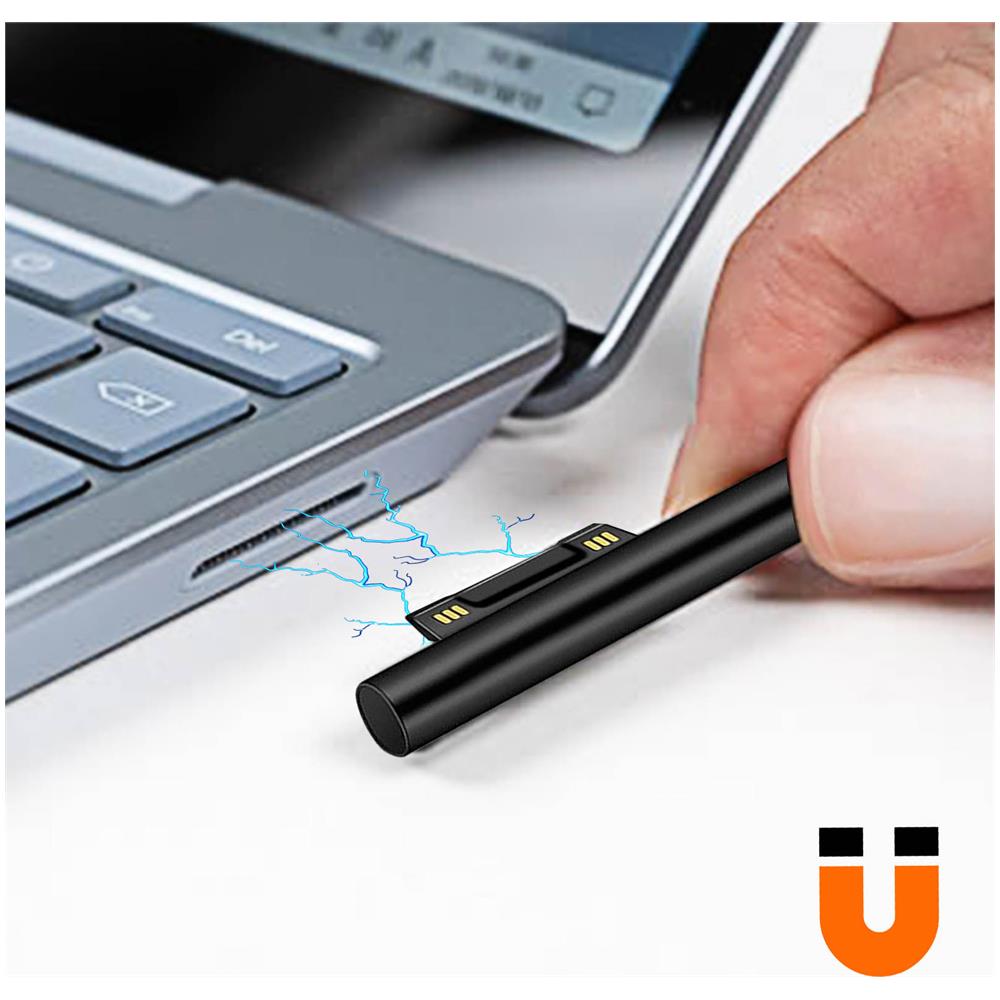 Caricabatterie Da Parete Per Microsoft Surface Carica Rapida 44w Nero - Foto 5