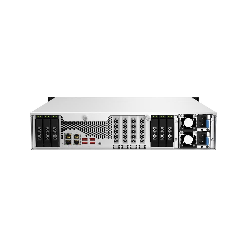 TS-H1887XU-RP NAS Armadio (2U) Collegamento ethernet LAN Nero, Bianco E-2336 - Foto 6