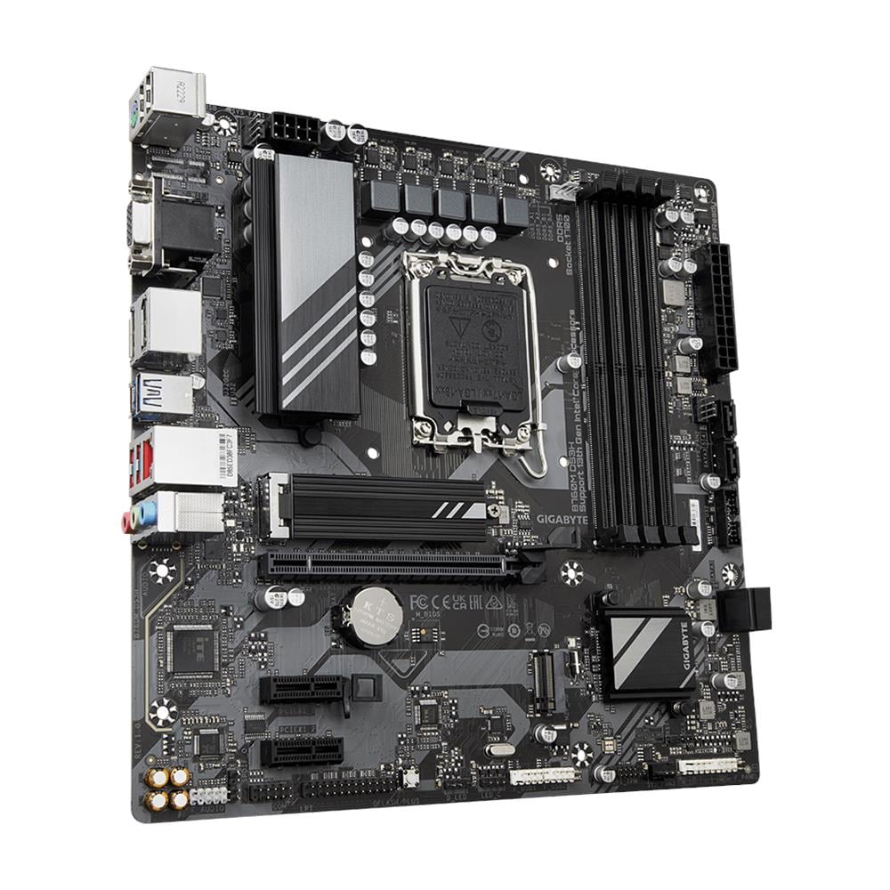 Scheda Madre B760M DS3H Socket LGA 1700 Chipset Intel B760 Express micro ATX - Foto 2