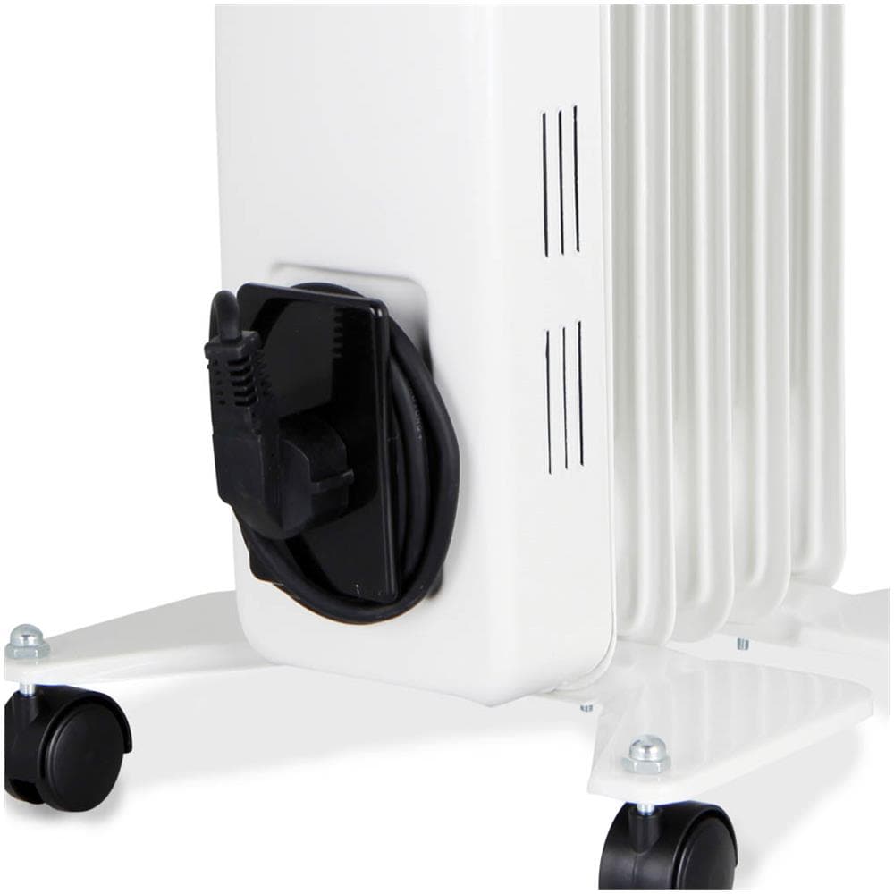RH 1000 Interno Bianco 1000 W Riscaldatore ambiente elettrico a olio - Foto 5