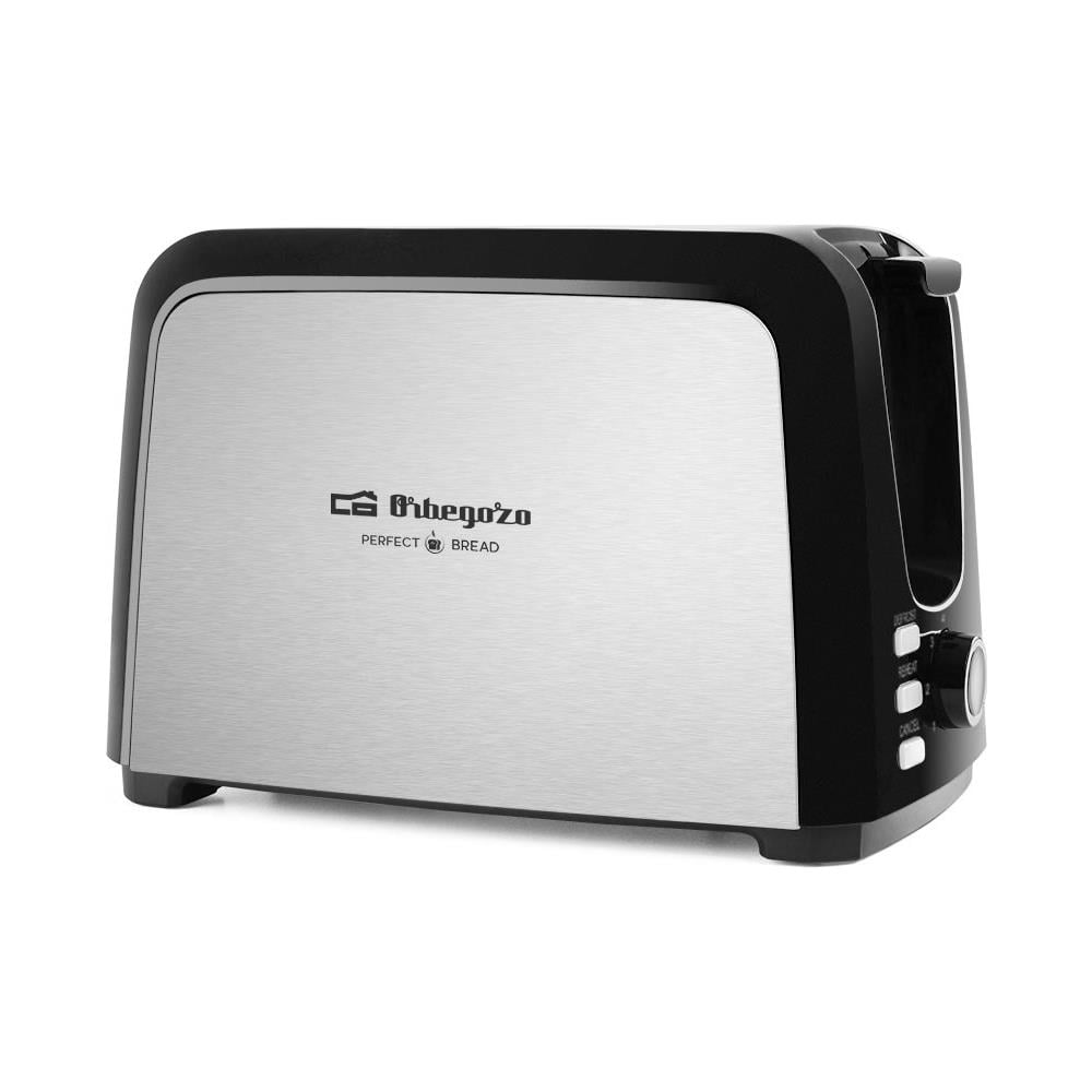 Tostapane TO 3060 a 2 Fette con Potenza 750 W Colore Nero /Acciaio Inox - Foto 2