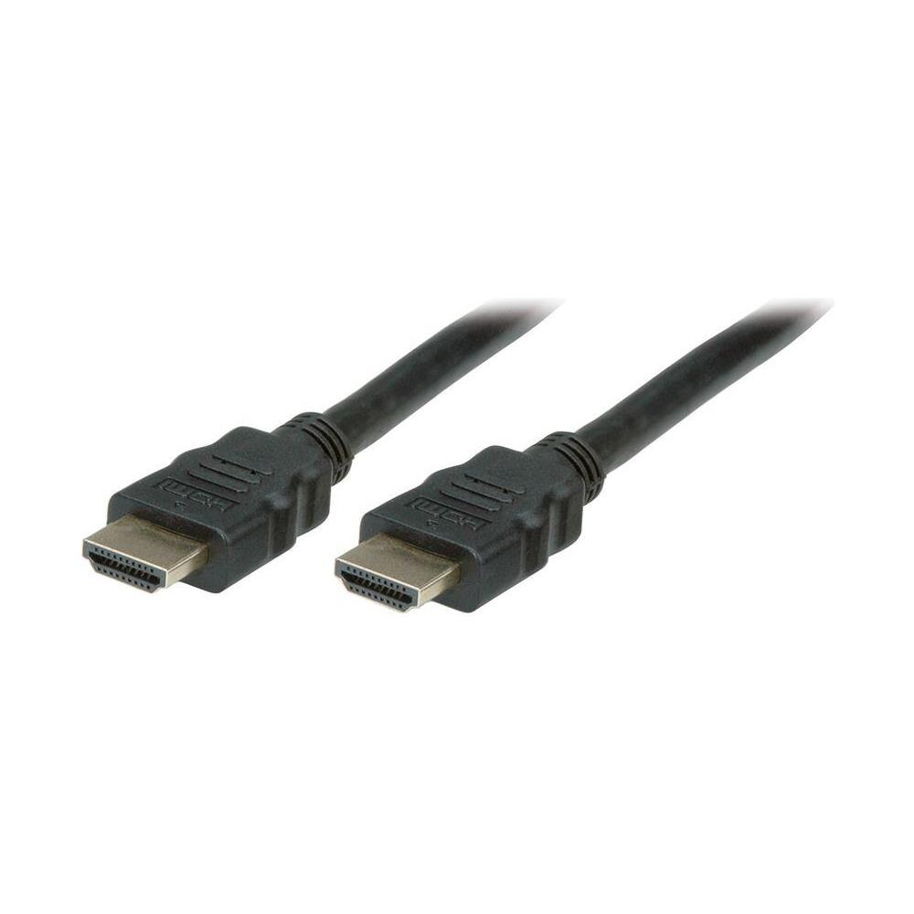 CAVO HDMI+ETHERNET 4K 3MT M /M BK 3840x2160 @60Hz HDR - Foto 1