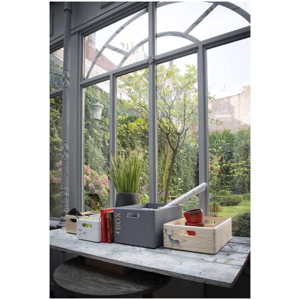 Scatola In Pino Naturale M - Foto 2