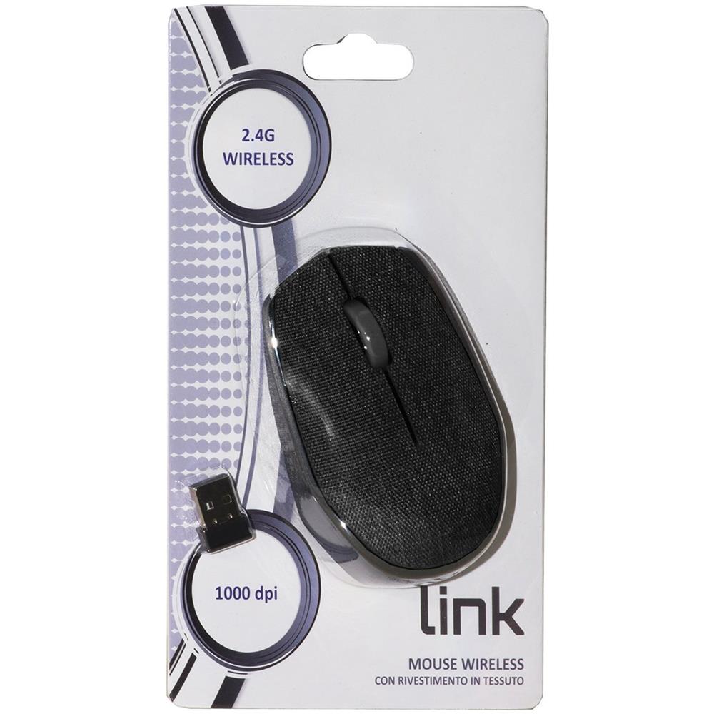 Mouse LKMOS07 Ottico 1000 DPI Colore Nero - Foto 3