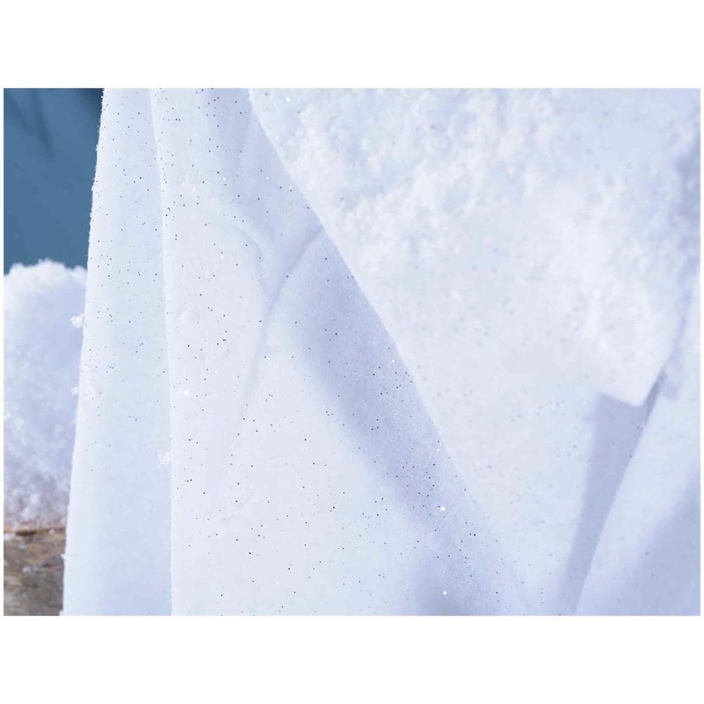 Tappeti Di Neve Artificiale Per Presepi E Decorazioni Con Brillantini - Foto 2