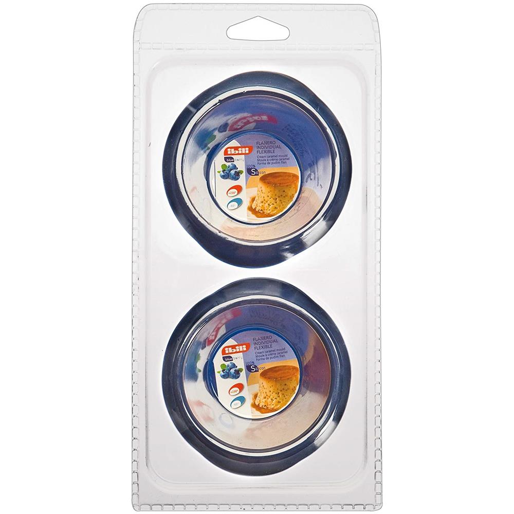 870.001 Set Di 2 Stampi Blueberry Cream Caramel 8 Cm - Foto 1