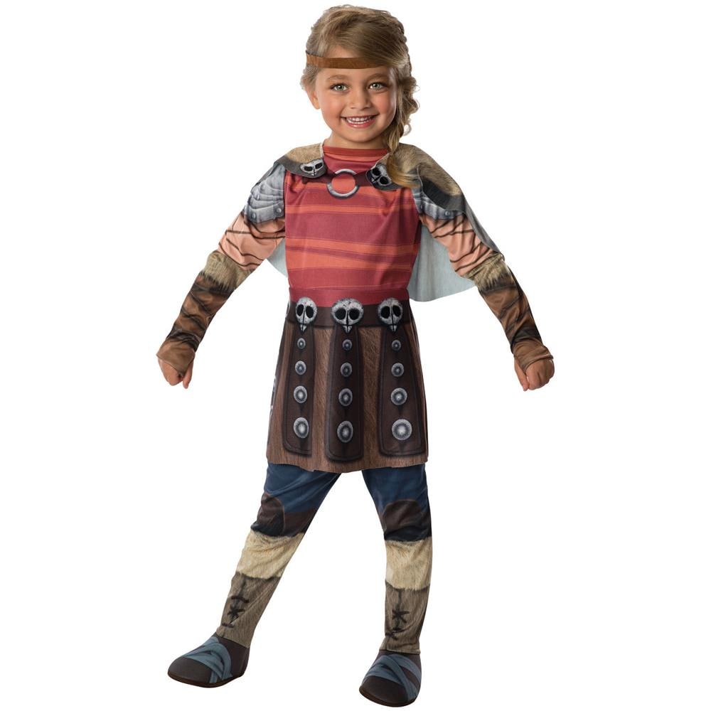 Travestimento Astrid Dragon Trainer Bambina - Taglia: 3/4 Anni (104 Cm)  - Foto 1