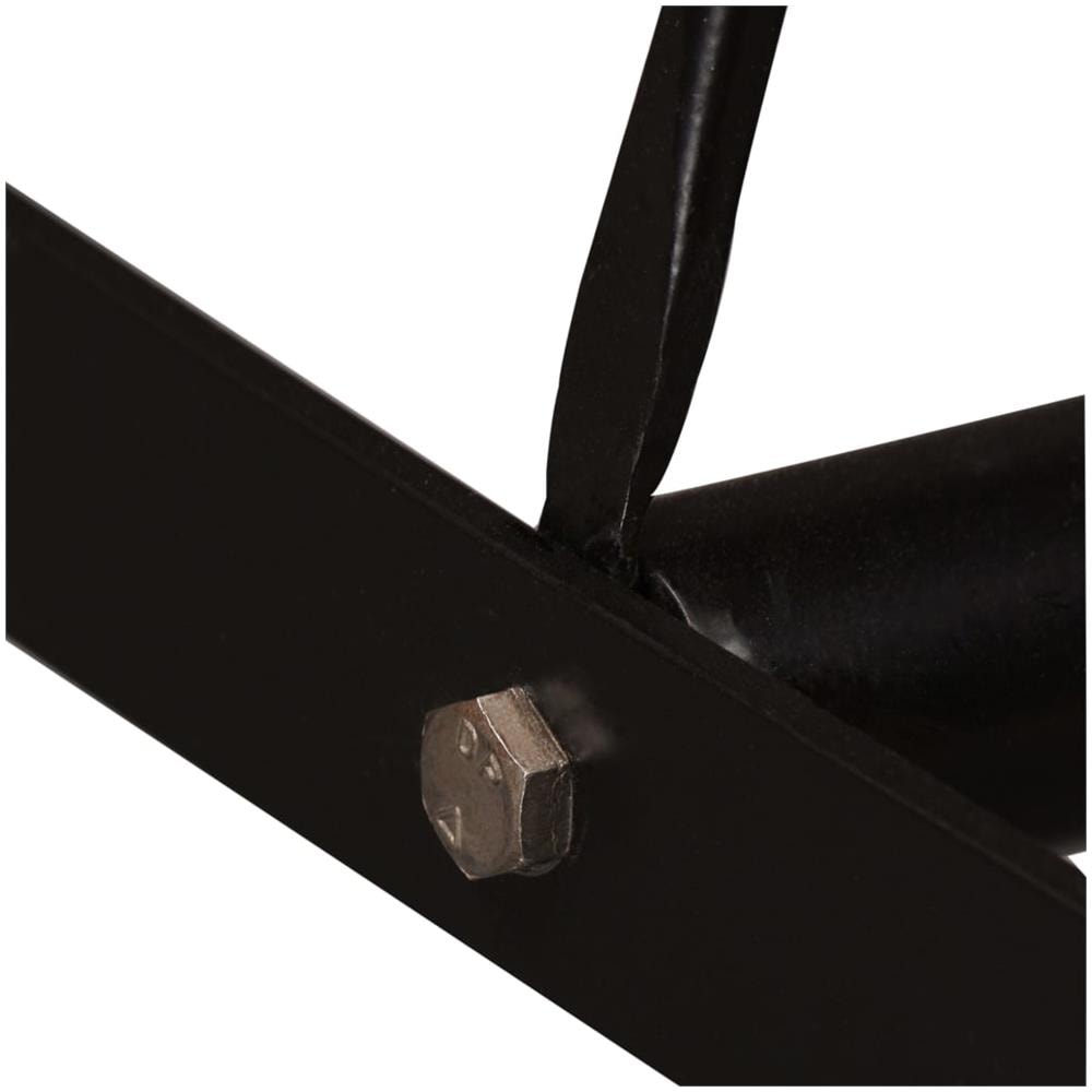 Set Da Bar 7 Pz In Legno Massello Di Acacia E Vera Pelle - Foto 10