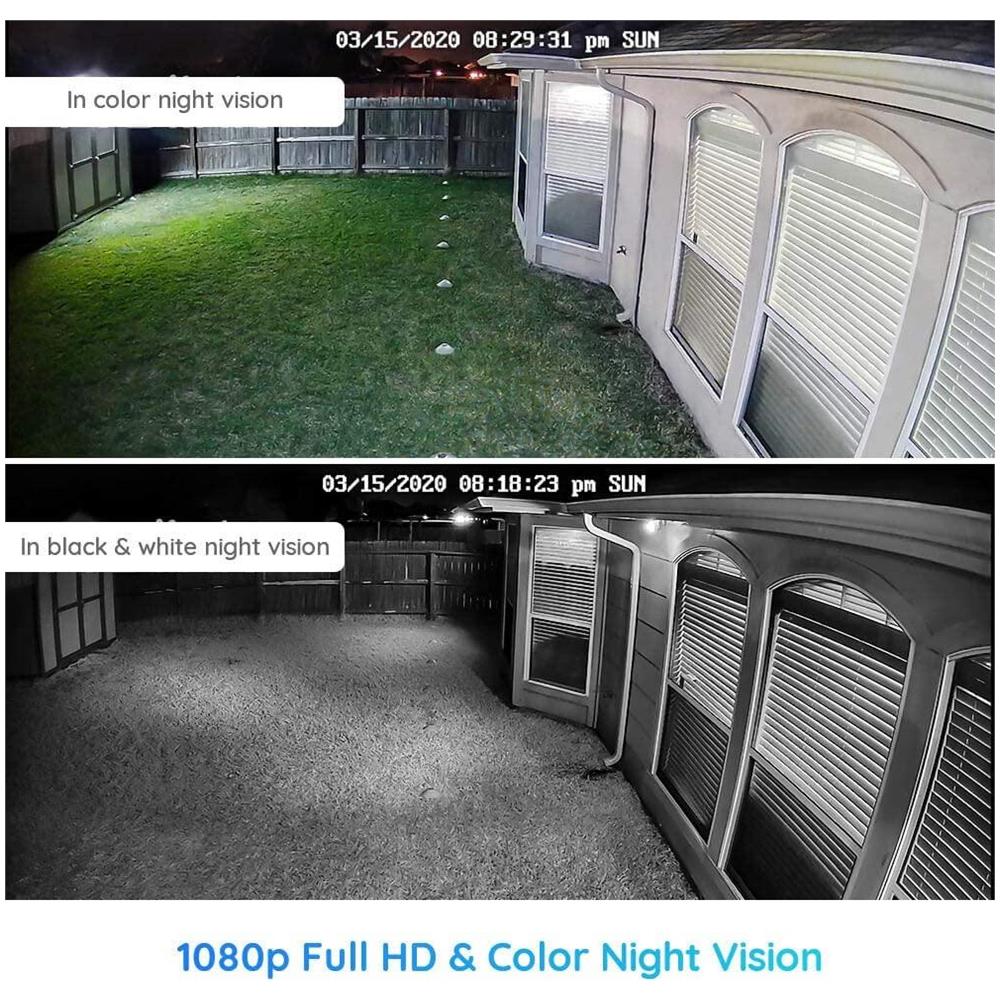 Telecamera Da Esterno Spotlight 1080p Wifi Con Faretto Led Incorporato Lumus Con Audio Integrato - Foto 7