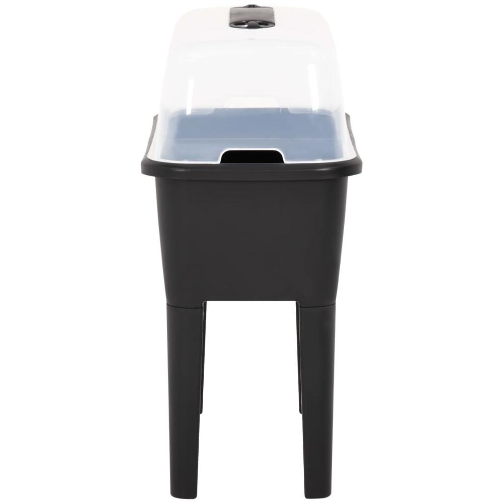 Fioriera Rialzata 77x38,7x82 cm in PP - Foto 3