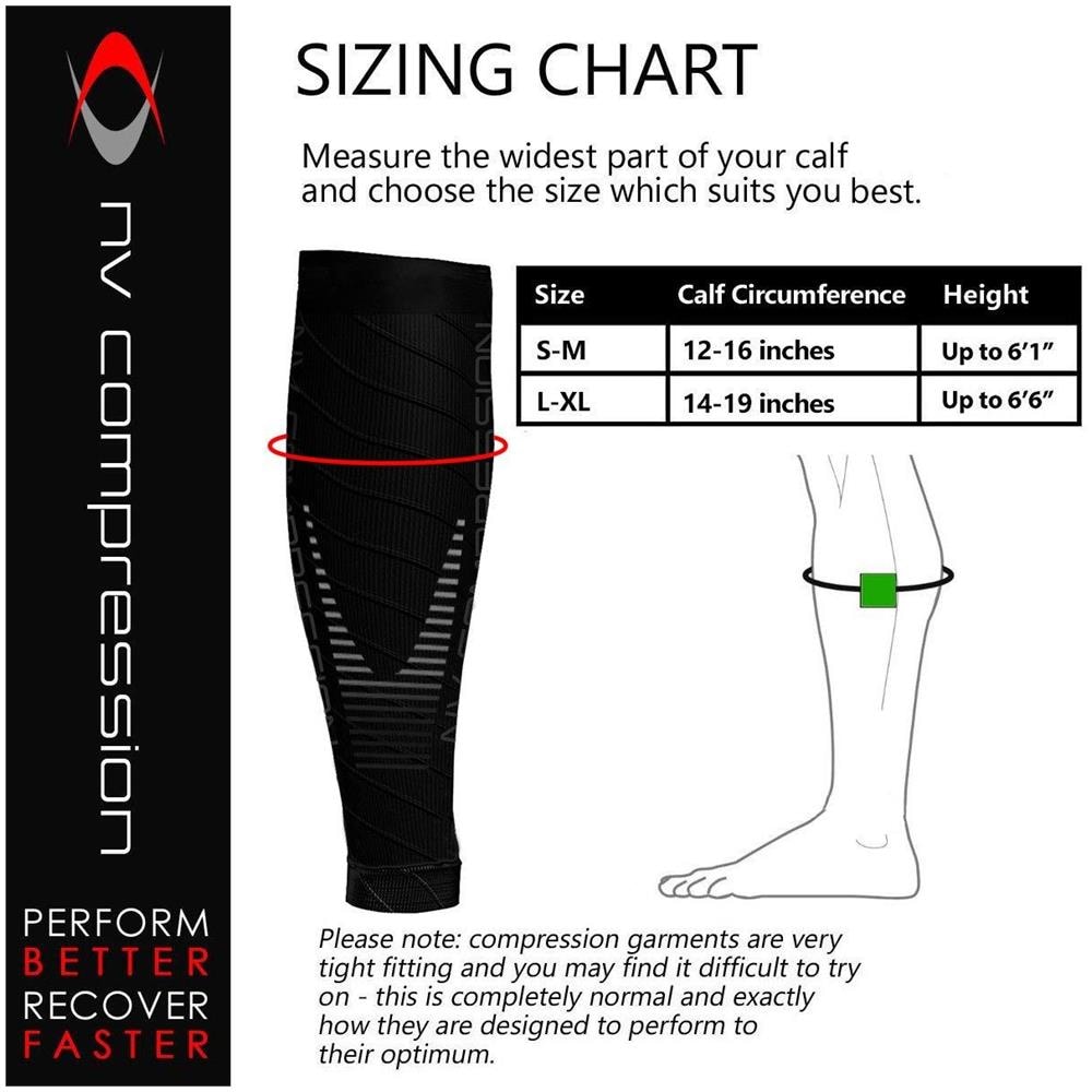 e Race Essenziale E Recuperare Vitello Guardie Guaine (coppia) 20-30 Mmhg - Per Recupero Sport Stecche Shin Medico Lavoro Volo - Corsa Ciclismo Ginnastica (strisce Grigio Nero L-xl)  - Foto 2