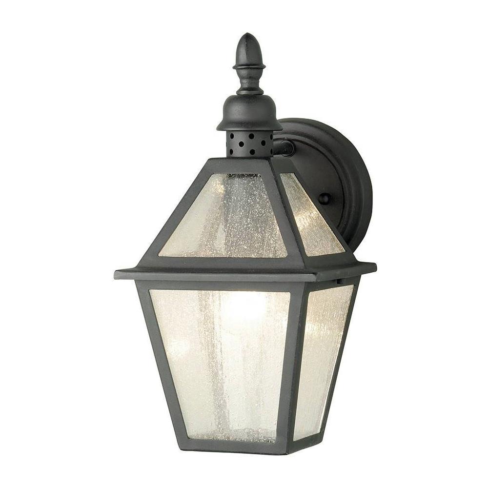 Lanterna Da Parete Per Esterni 1 Luce Con Luce Nera Ip44, Attacco E27 - Foto 1