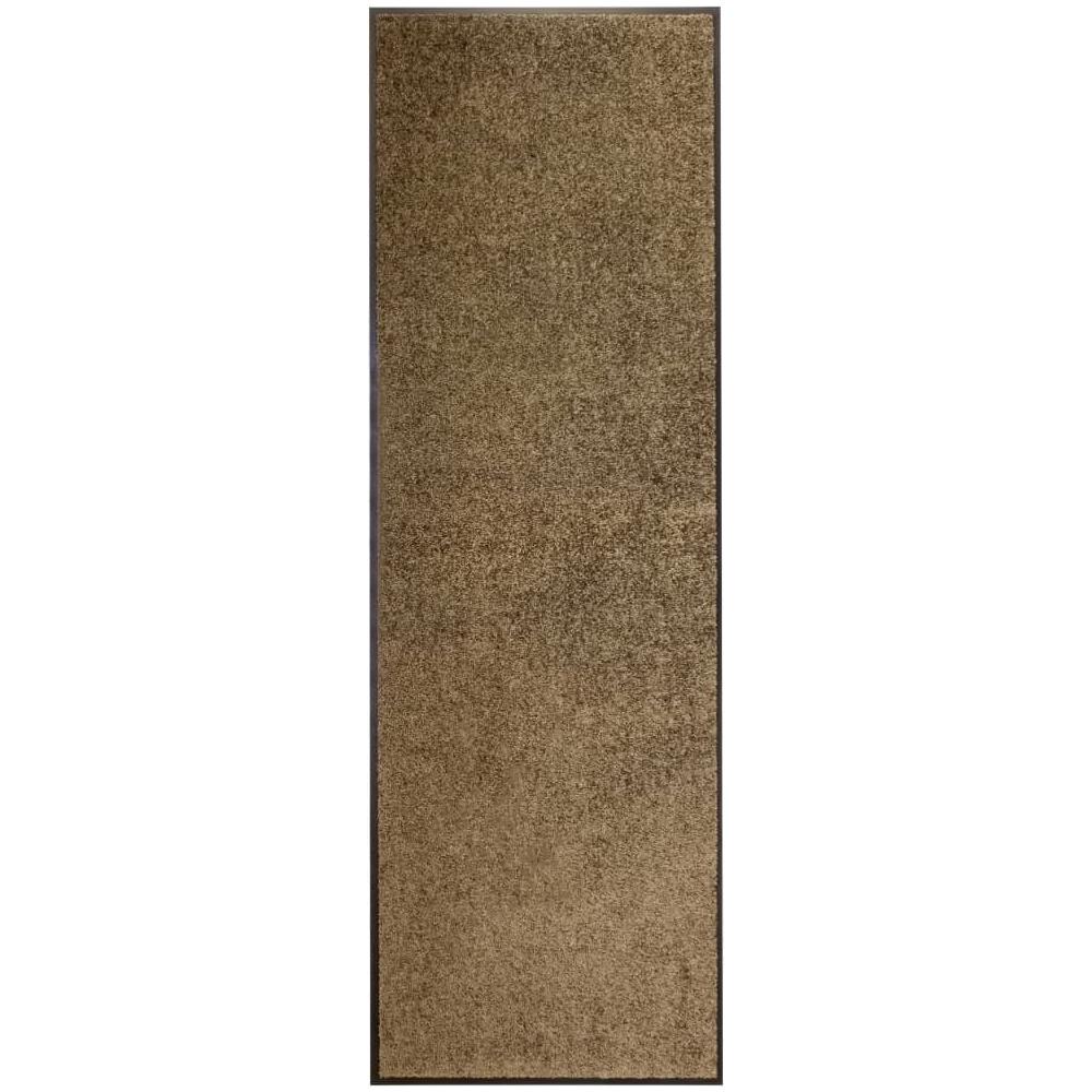 Zerbino Lavabile Marrone 60x180 cm - Foto 1
