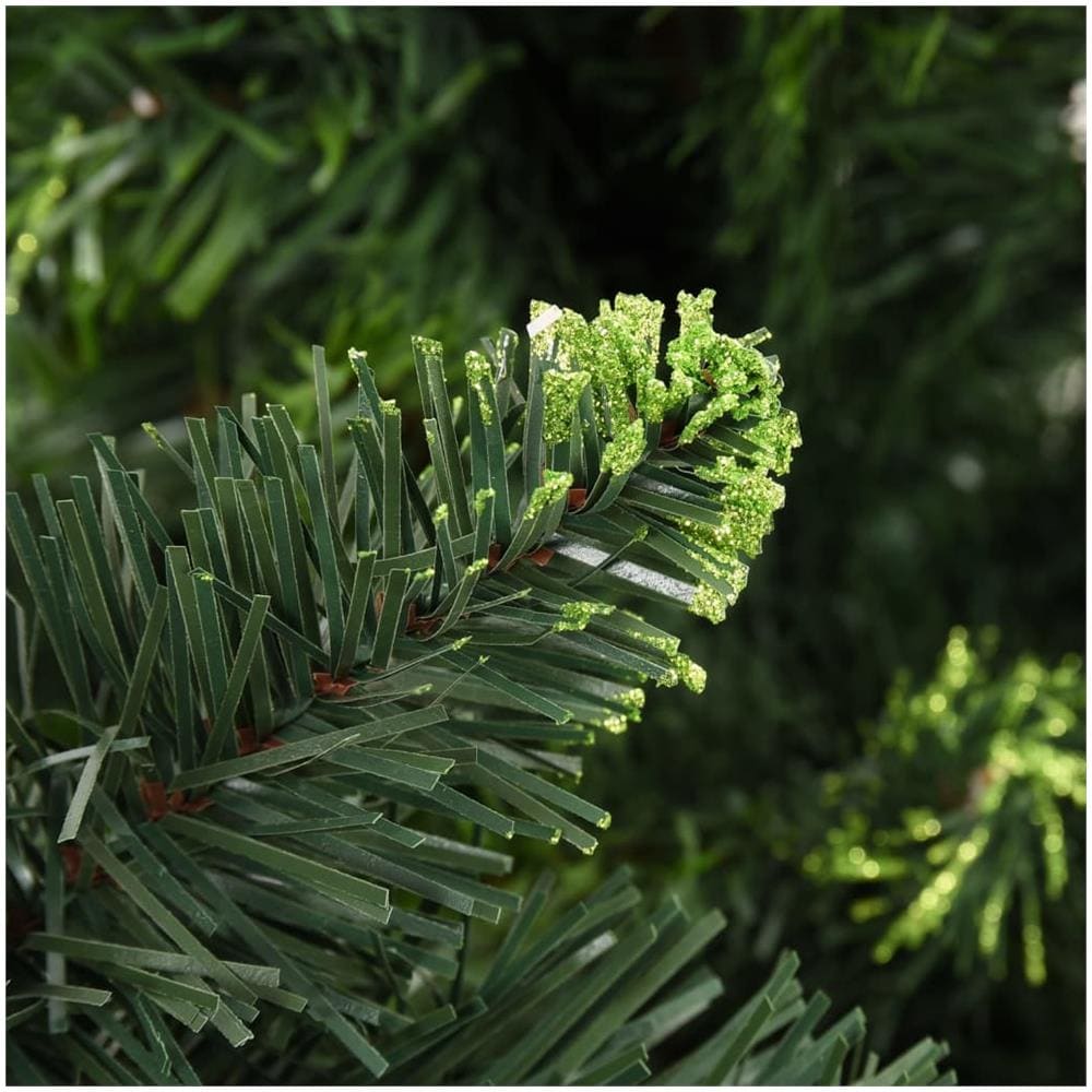 Albero di Natale Artificiale con LED Palline Pigne Verde 210 cm - Foto 2