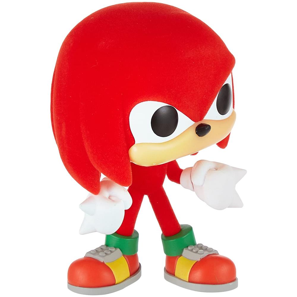 Sonic The Hedgehog Pop! Games Vinyl Figure Knuckles (flocked) 9 Cm - Foto 2