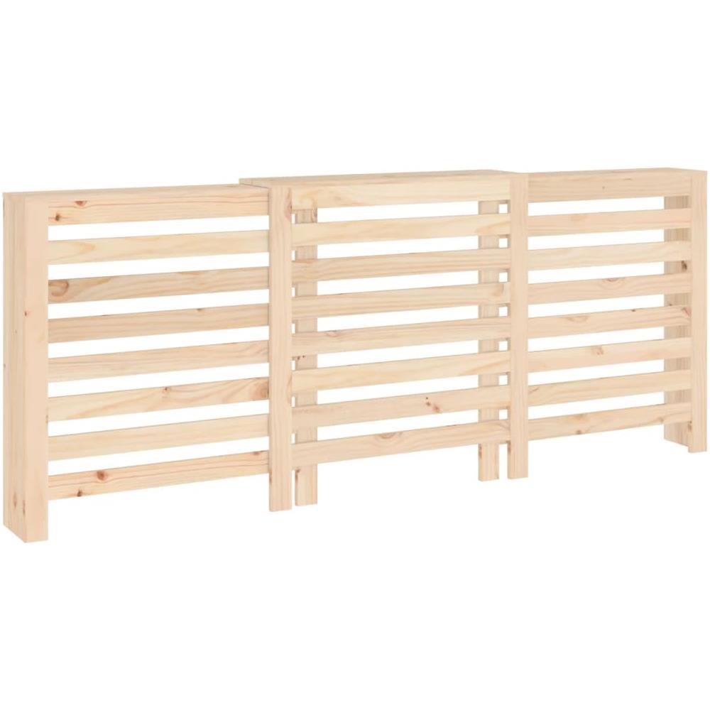 Copertura Termosifone 210x21x85 Cm In Legno Massello Di Pino - Foto 2