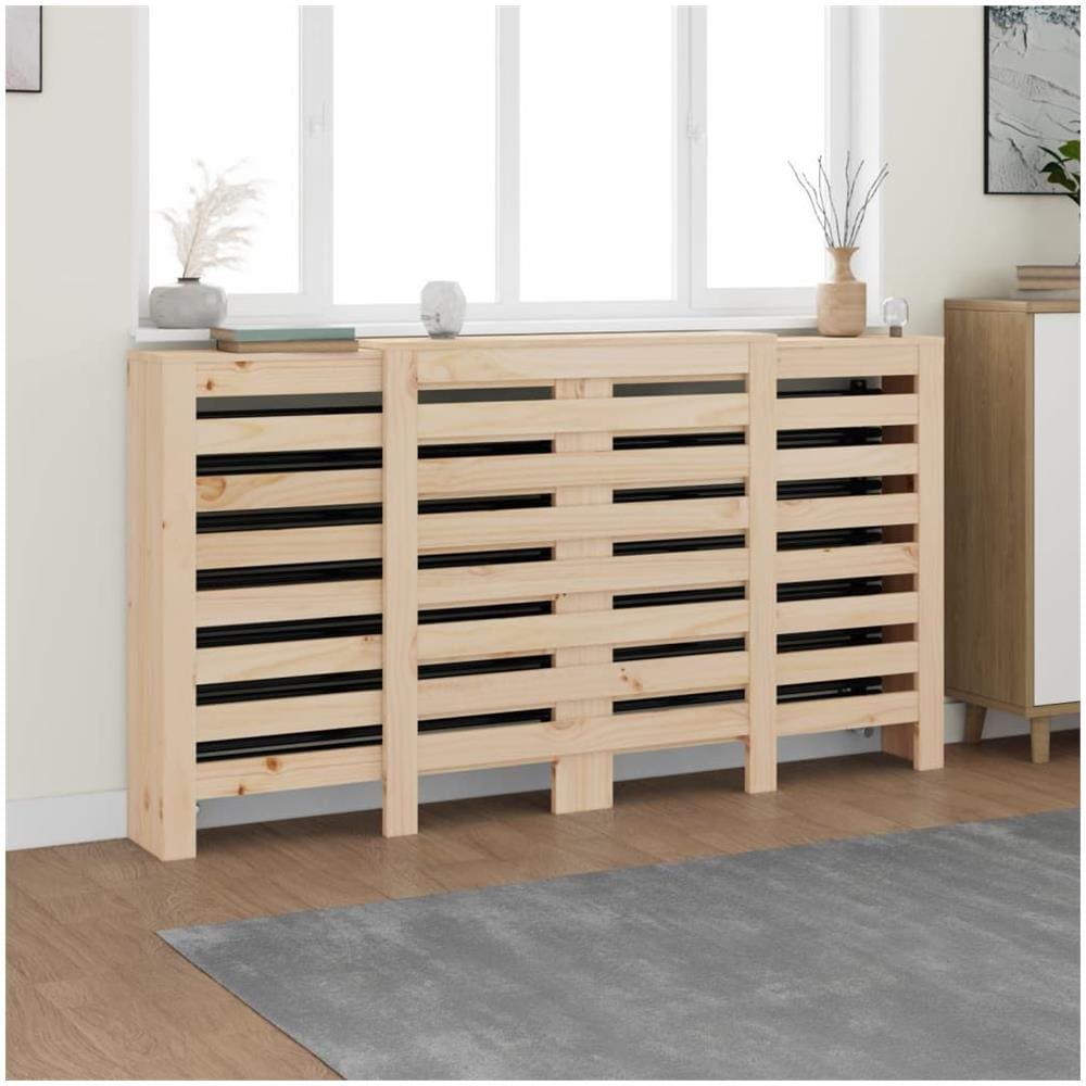 Copertura Termosifone 210x21x85 Cm In Legno Massello Di Pino - Foto 1