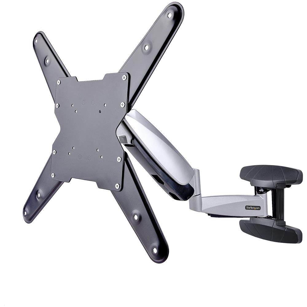 Staffa per TV a parete, supporto per TV VESA orientabile per display da 23" a 55" - Foto 1