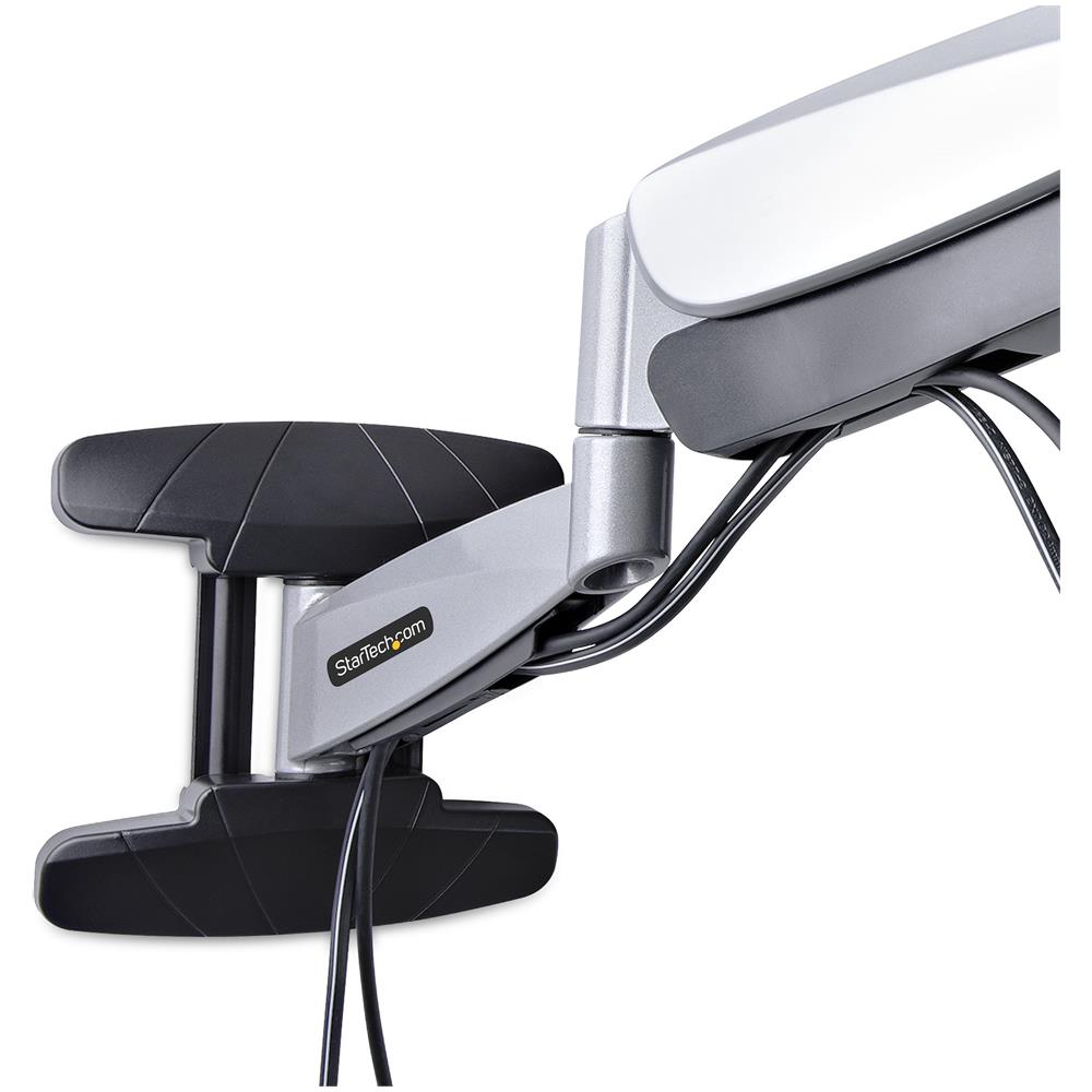 Staffa per TV a parete, supporto per TV VESA orientabile per display da 23" a 55" - Foto 7