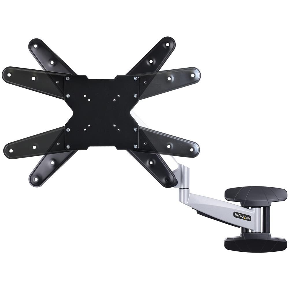 Staffa per TV a parete, supporto per TV VESA orientabile per display da 23" a 55" - Foto 2