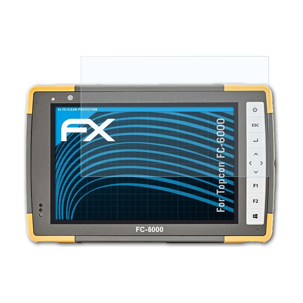Protezione Pellicola Dello Schermo Compatibile Con Topcon Fc-6000 Pellicola Protettiva, Ultra-trasparente Fx Proteggi Schermo (2x) - Foto 3