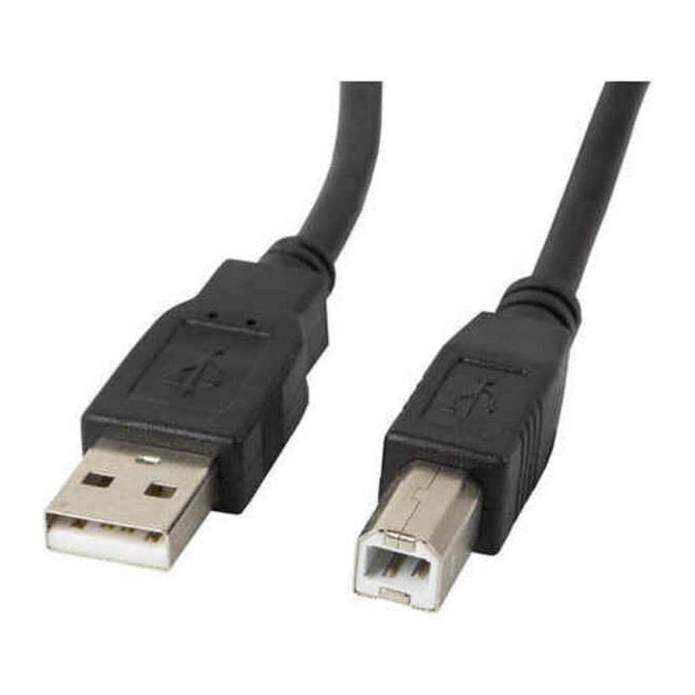 Cavo Stampante Usb A Maschio A Usb B Maschio Ferrite 0,5 M Nero Ca-usba-11cc-0005-bk - Foto 2