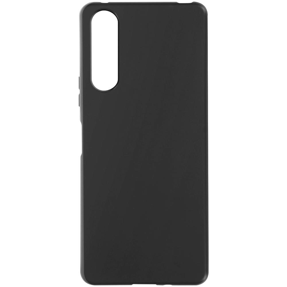 Cover Per Sony Xperia 1 V Silicone Gel Flessibile Sottile Leggera Nera - Foto 1
