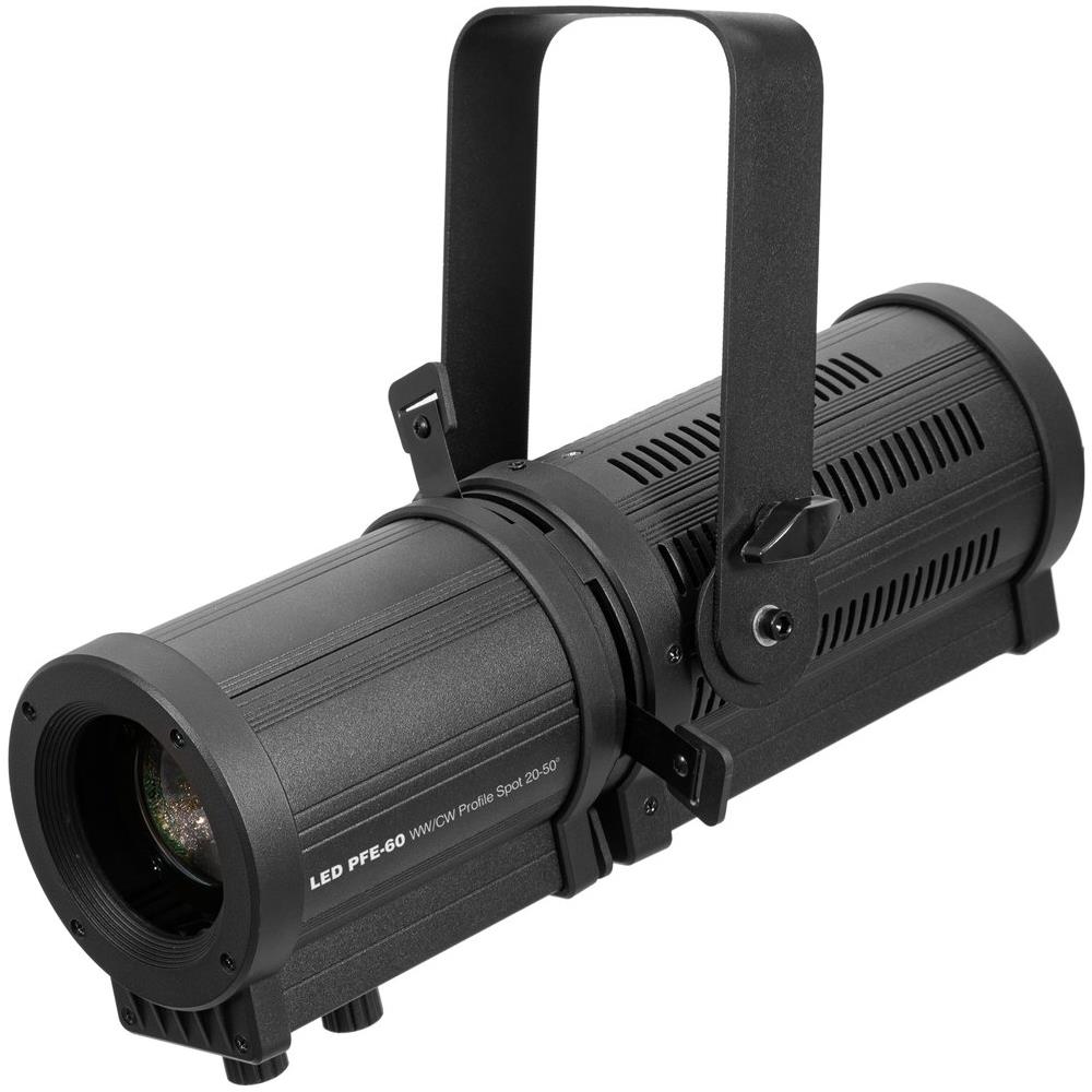 Led Pfe-60 Ww /cw Profile Spot 20-50 - Foto 1