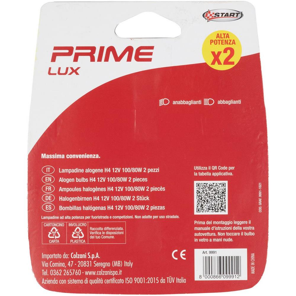 Coppia Di Lampadine Auto Alogene H4 12v 100/80w P43t - Foto 3