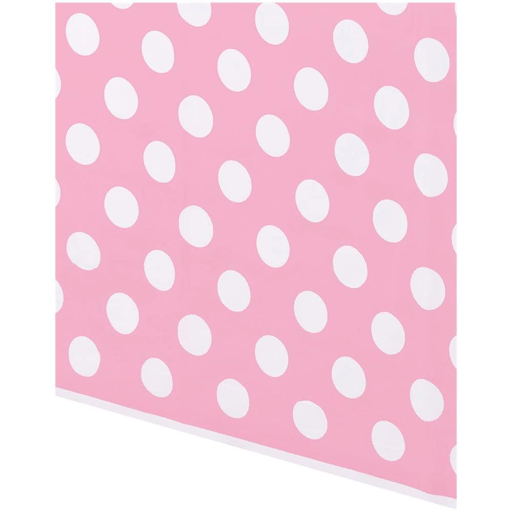 Tovaglia In Plastica Con Motivo A Pois, 2,74 X 1,37 M - Foto 3
