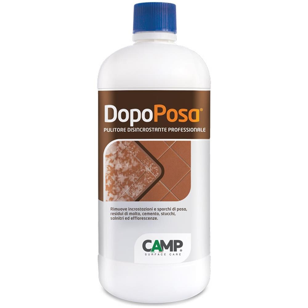 Pulitore Disincrostante Dopo Posa Liquido Per Pavimenti E Rivestimenti - - Flacone Da 1 Lt. - Foto 2