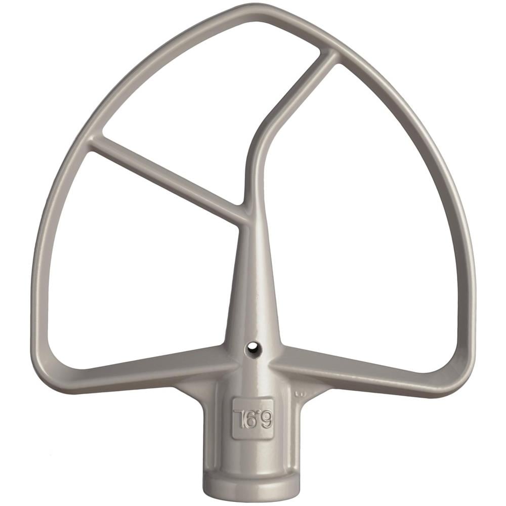 Frusta Piatta KitchenAid Classic In Acciaio Inox - 29 Cm, Manico Ergonomico, Lavastoviglie, Per Salse, Uova In Camicia E Pastelle - 5