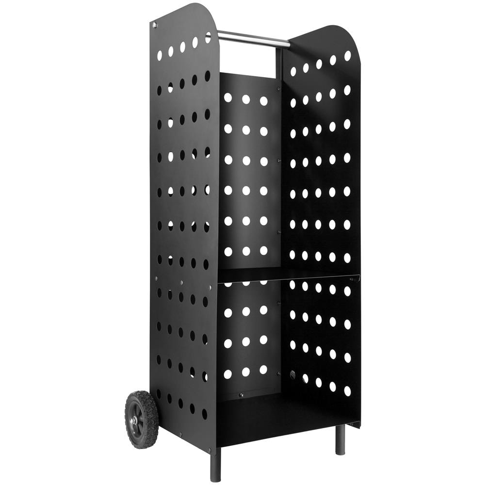 Carrello Portalegna Per Camino, Modello 2 - Nero - Foto 1